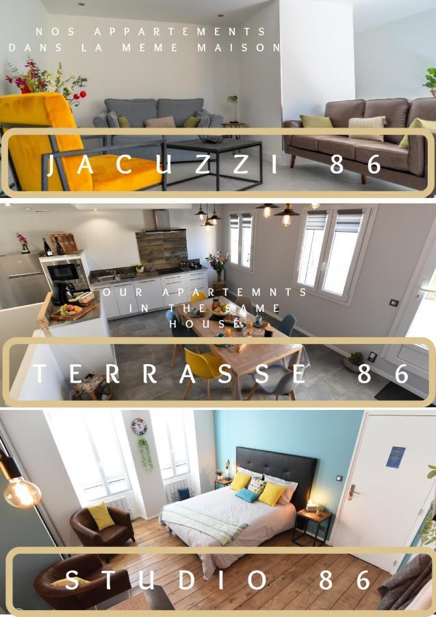 Studio 86 - Climatisation & Proche Centre-Ville- 2 Personnes - Bnb Эперне Экстерьер фото