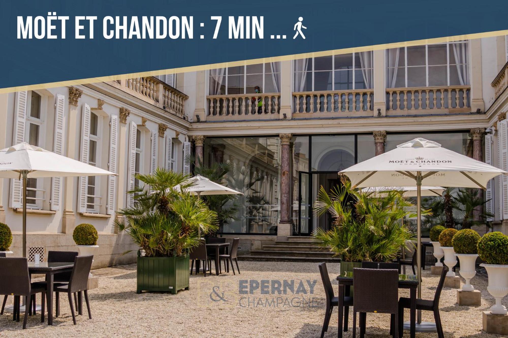 Studio 86 - Climatisation & Proche Centre-Ville- 2 Personnes - Bnb Эперне Экстерьер фото